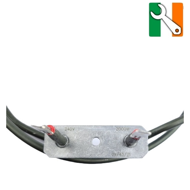 New World 2000W Main Oven Element - Rep of Ireland - 083123900  - Buy Online from Appliance Spare Parts Direct.ie, Co. Laois Ireland.