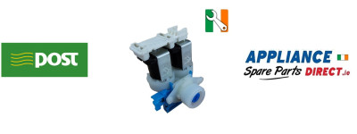 Whirlpool Washing Machine Double Solenoid Valve & Flowmeter C00313348 & Spare Parts Ireland - buy online from Appliance Spare Parts Direct, County Laois