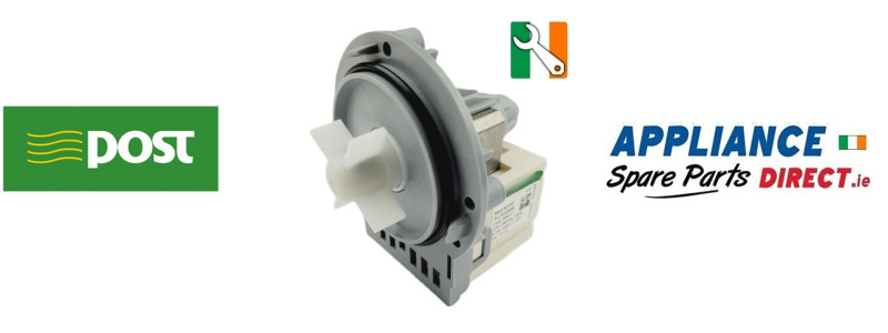 Hoover Drain Pump Dishwasher & Washing Machine 49021343 - Rep of Ireland - Buy from Appliance Spare Parts Direct Ireland.