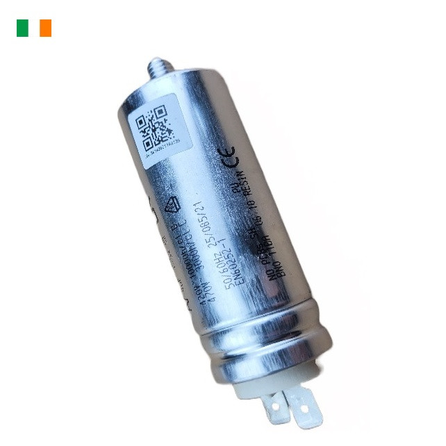 BEKO Tumble Dryer 9uF Capacitor 2807961400 (07-CP-7uFA) Buy from Appliance Spare Parts Direct Ireland.