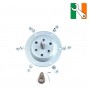 Indesit Riveted Drum Shaft Repair Kit Genuine - irishspares.ie - 1-2 Days An Post - Buy from Appliance Spare Parts Direct Ireland.