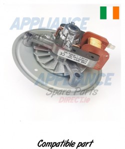 Compatible Indesit, Ariston Oven Fan Motor (Shaft length 11mm) Buy from Appliance Spare Parts Direct Ireland.