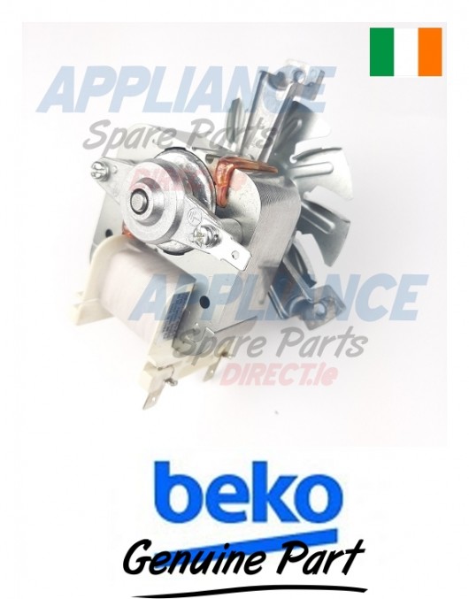 Need a Beko Main Oven Fan Motor Fast ?  Buy Online from Appliance Spare Parts Direct.ie, Co. Laois Ireland.