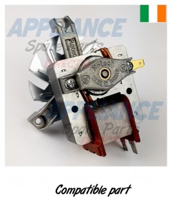 Compatible , Belling, Oven Fan Motor (Shaft length 32mm) Buy from Appliance Spare Parts Direct Ireland.