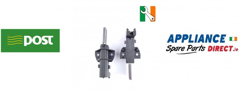 Candy Hoover Washing Machine Carbon Brushes 49018683 - 1-2 Days An Post - Rep of Ireland