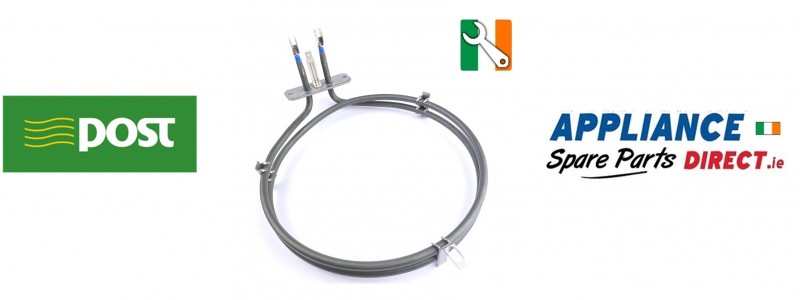Creda Fan Oven Element - Rep of Ireland - C00084399 - Buy Online from Appliance Spare Parts Direct.ie, Co Laois Ireland.