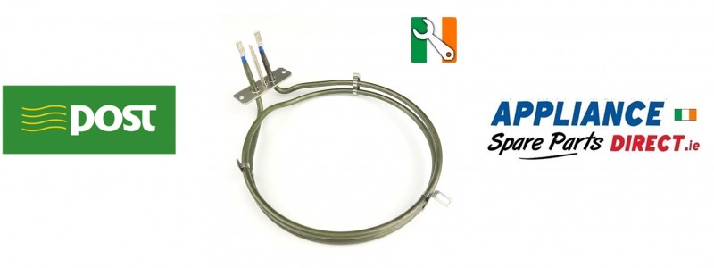 Creda Fan Oven Element - Rep of Ireland - C00084399 - Buy Online from Appliance Spare Parts Direct.ie, Co Laois Ireland.