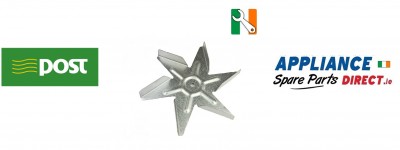 LOGIK Oven Fan Blade - Rep of Ireland - Buy Online from Appliance Spare Parts Direct.ie, Co Laois Ireland.