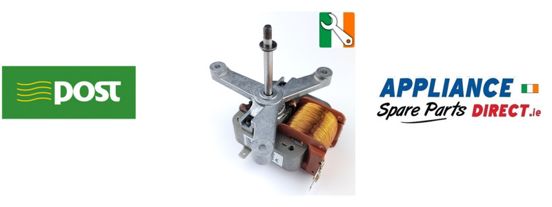 Zanussi Oven Fan Motor (14-ZN-30A) 4055015707 - Rep of Ireland - Buy Online from Appliance Spare Parts Direct.ie, Co. Laois Ireland.