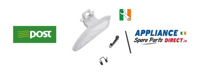 Zanussi Lindo Door Handle Kit Washing Machine (17-ZN-03G) 4055392858 & Spare Parts Ireland - buy online from Appliance Spare Parts Direct, County Laois