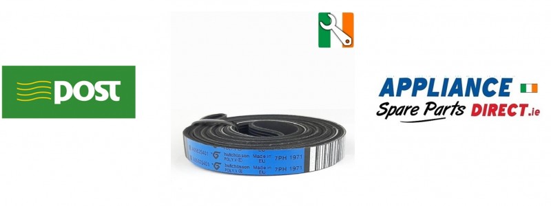 Genuine Electrolux Zanussi 1971 H7 Dryer Belt 09-EL-71A Buy from Appliance Spare Parts Direct Ireland.