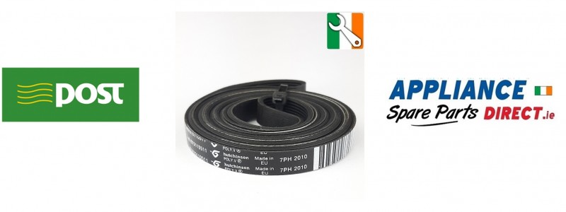 Genuine 2010 H7 Hotpoint Tumble Dryer Belt - Rep of Ireland - Appliance Spare Parts Direct.ie