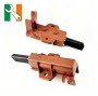 Bush Carbon Brushes C00196539 - Rep of Ireland - buy online from Appliance Spare Parts Direct.ie, County Laois, Ireland