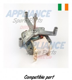 Compatible Zanussi, Electrolux  Oven Fan Motor (Shaft length 51mm) Buy from Appliance Spare Parts Direct Ireland.