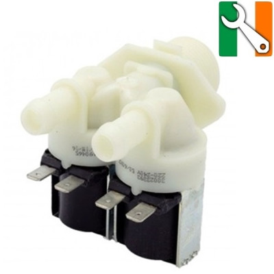 LOGIK Washing Machine Double Solenoid Valve, VESTEL 30023393 & Spare Parts Ireland - buy online from Appliance Spare Parts Direct, County Laois LOGIK Washing Machine Double Solenoid Valve, VESTEL 30023393 & Spare Parts Ireland - buy online from Appliance Spare Parts Direct, County Laois