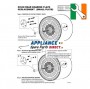 Indesit Riveted Drum Shaft Repair Kit Genuine - Rep of Ireland - 1-2 Days An Post - Buy from Appliance Spare Parts Direct Ireland.