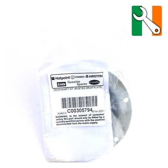 Hotpoint Riveted Drum Shaft Repair Kit Genuine - irishspares.ie - 1-2 Days An Post - Buy from Appliance Spare Parts Direct Ireland.