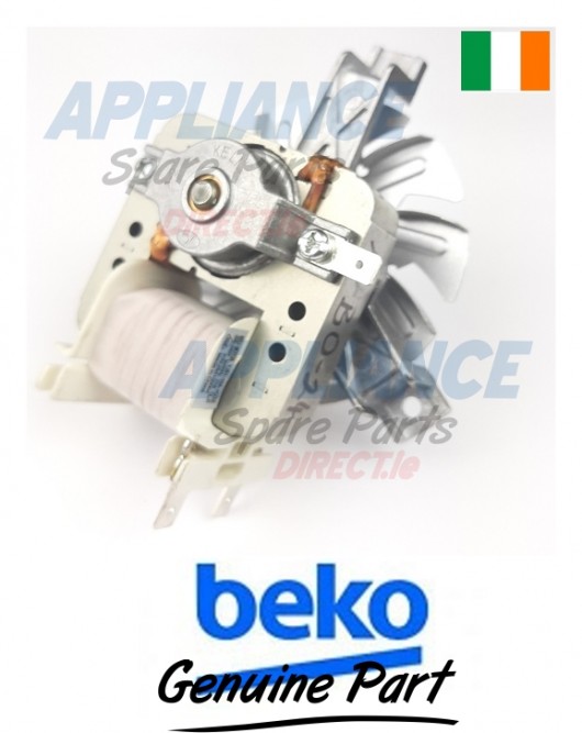 Need a Beko Main Oven Fan Motor Fast ?  Buy Online from Appliance Spare Parts Direct.ie, Co. Laois Ireland.