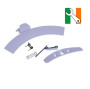 Zanussi Electrolux Door Handle Kit Washing Machine 17-EL-37G, 4055137402 Zanussi Electrolux Door Handle Kit Washing Machine 17-EL-37G, 4055137402