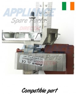 Compatible Elektra, Diplomat, Oven Fan Motor (Shaft length 32mm) Buy from Appliance Spare Parts Direct Ireland.