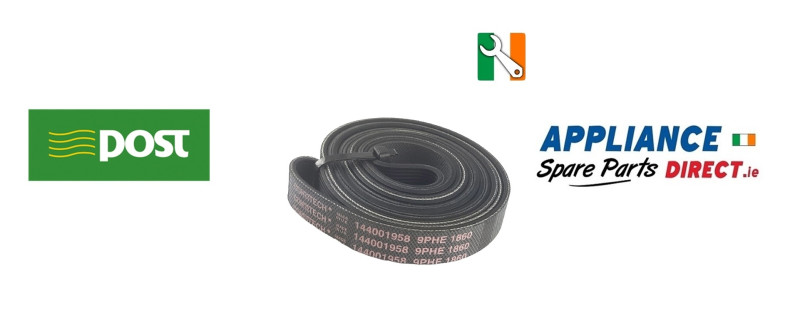 Hotpoint Tumble Dryer Belt  (1860 9PHE)   09-HP-11A Buy from Appliance Spare Parts Direct Ireland.