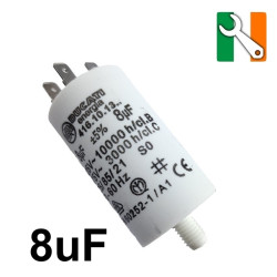 Tumble Dryer 8uF Capacitor (07-CP-8uF)