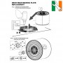 Hotpoint Riveted Drum Shaft Repair Kit Genuine - Rep of Ireland - 1-2 Days An Post - Buy from Appliance Spare Parts Direct Ireland.